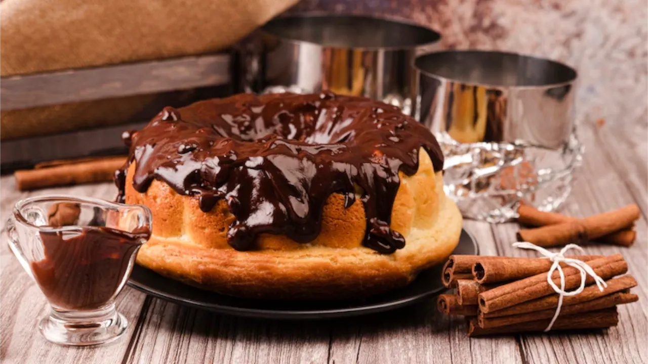 Bolo de Cenoura com Chocolate